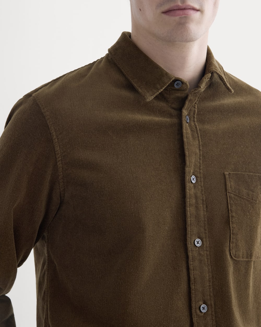 The Classic Shirt in Corduroy | Cocoa