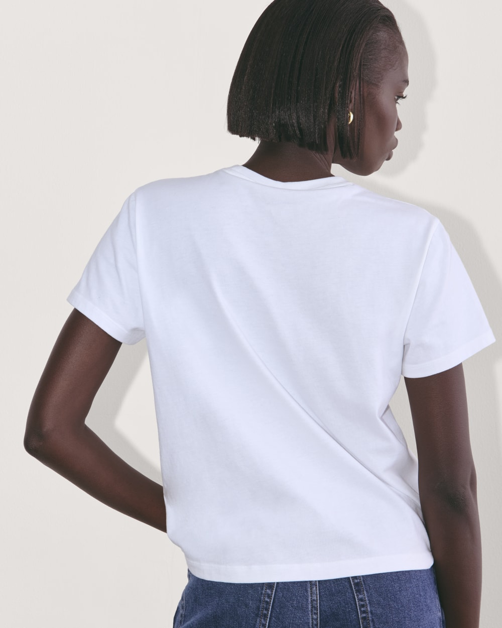 The Voter Tee in Essential Cotton | White