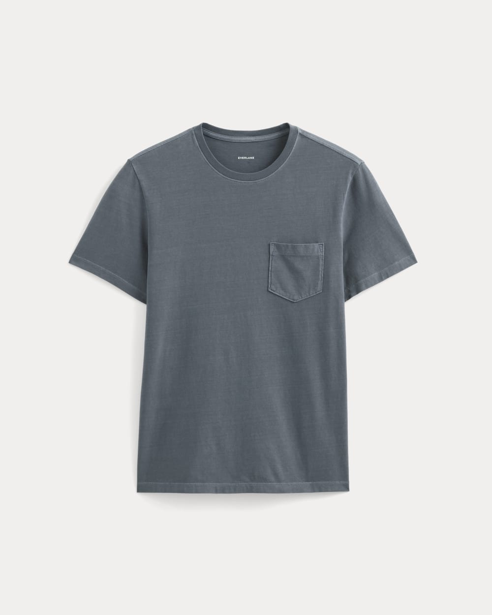 The Essential Organic Garment-Dyed Crew | Navy