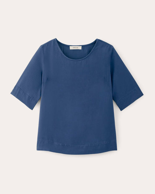 The Relaxed Tee in Buttersoft | Navy