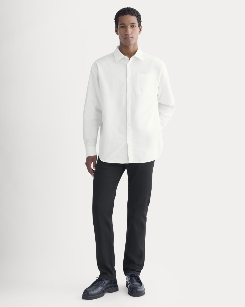 Oversized Oxford Shirt | White