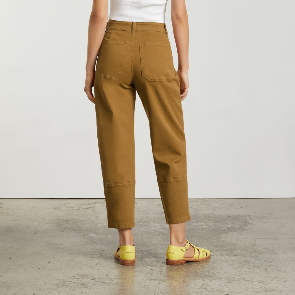 The Utility Barrel Pant | Golden Brown | Regular