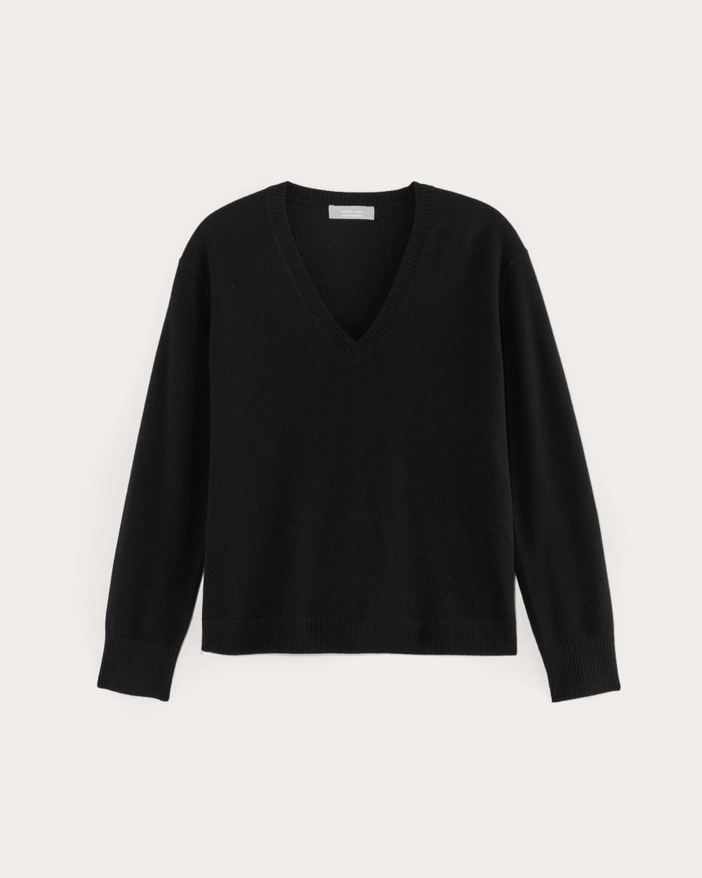 The Classic V in Cashmere | Black