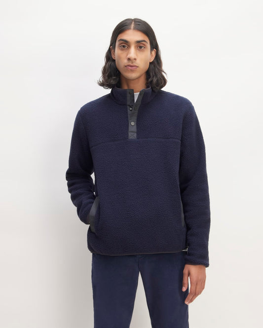 The ReNew Fleece Pullover | Navy