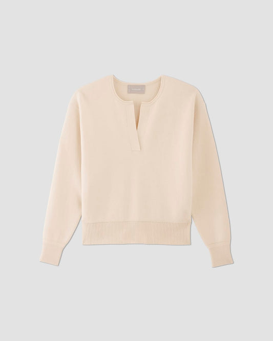 The Cotton-Merino Vintage Henley | Canvas