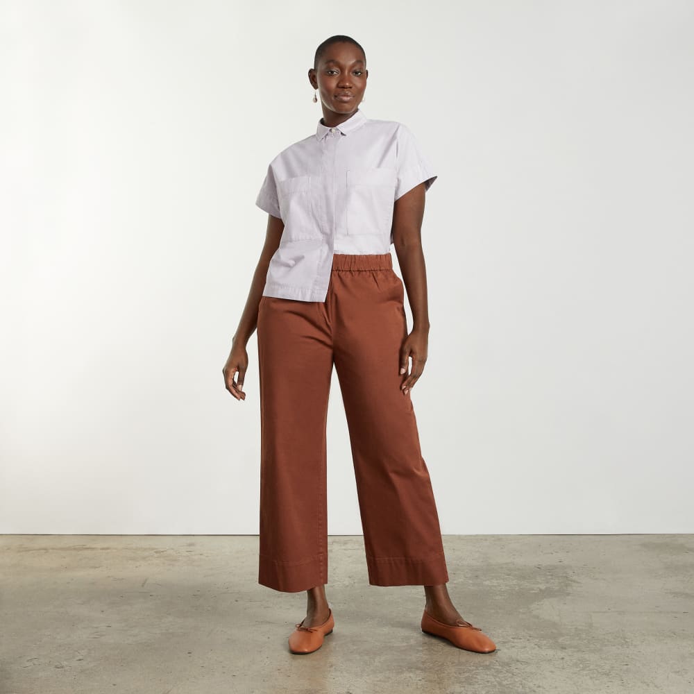 The Short-Sleeve Box Shirt | Dusty Lavender