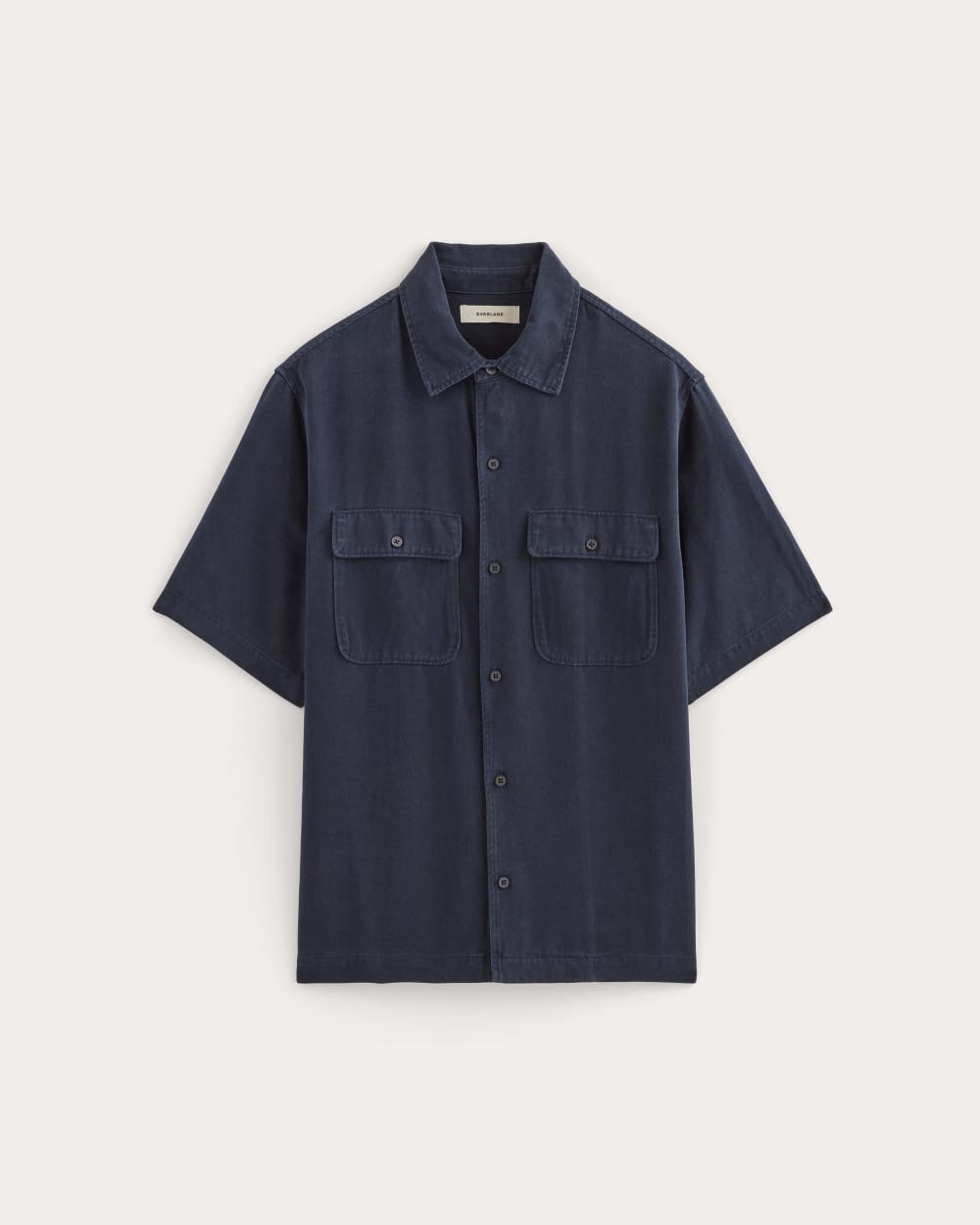 The Relaxed Utility Shirt in Buttersoft | Navy