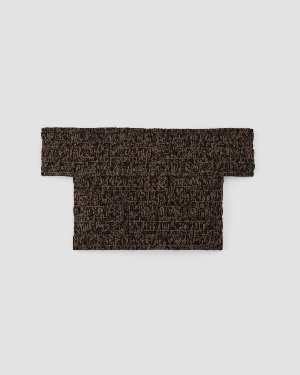 The Gauze Smock Top | Black / Cocoa Small Floral