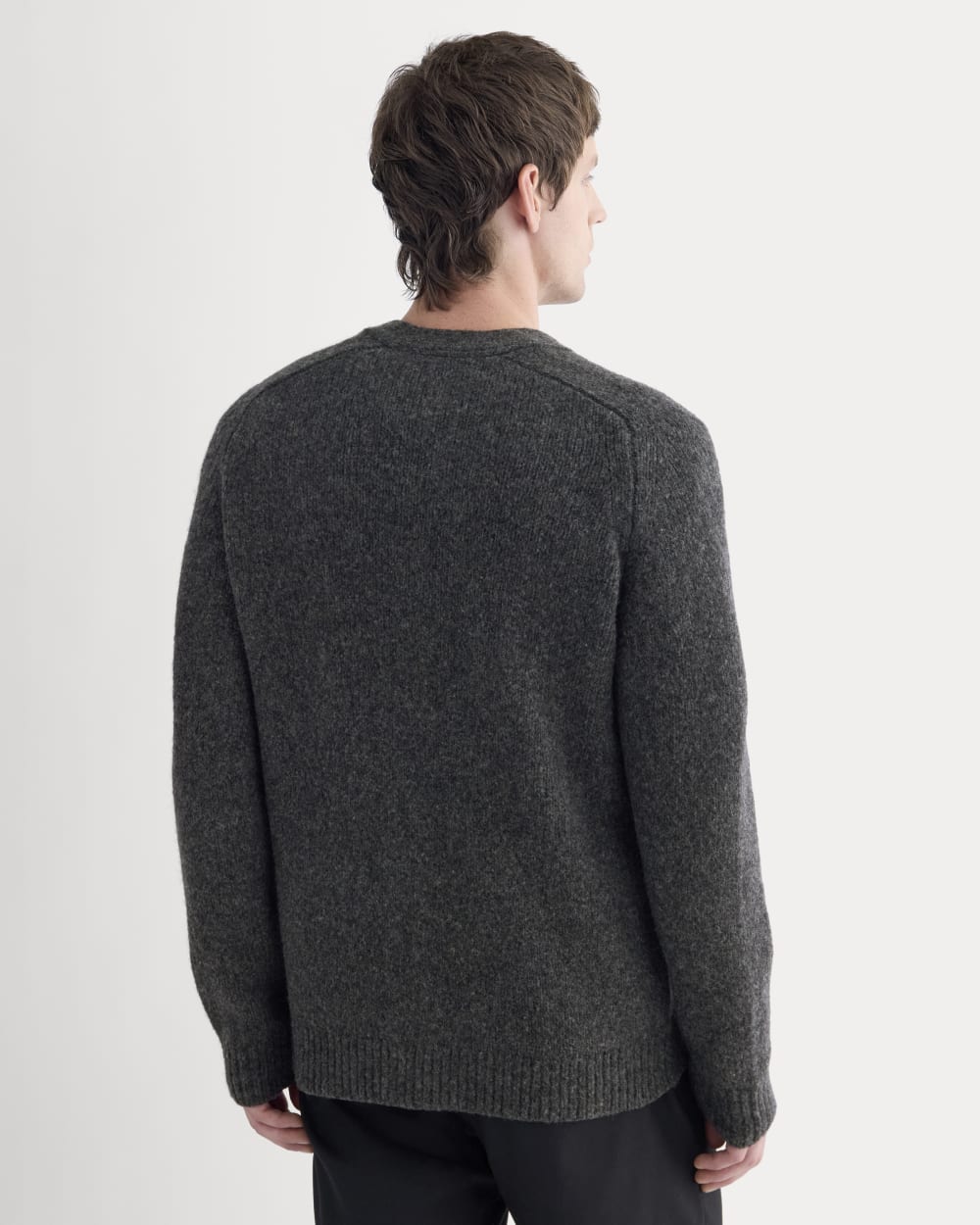 The Cloud Relaxed Cardigan | Heathered Soot