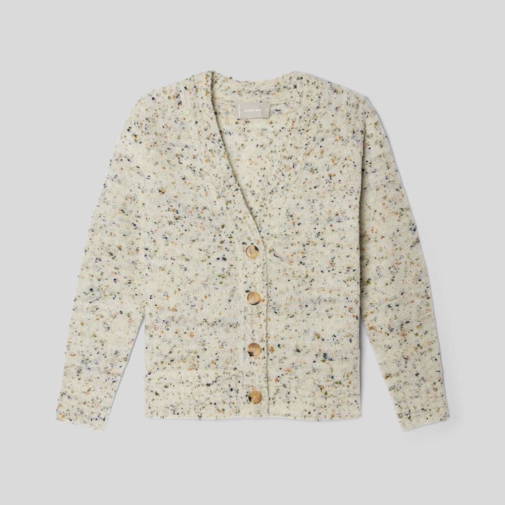 The Confetti Cardigan | Seafoam Green Multi