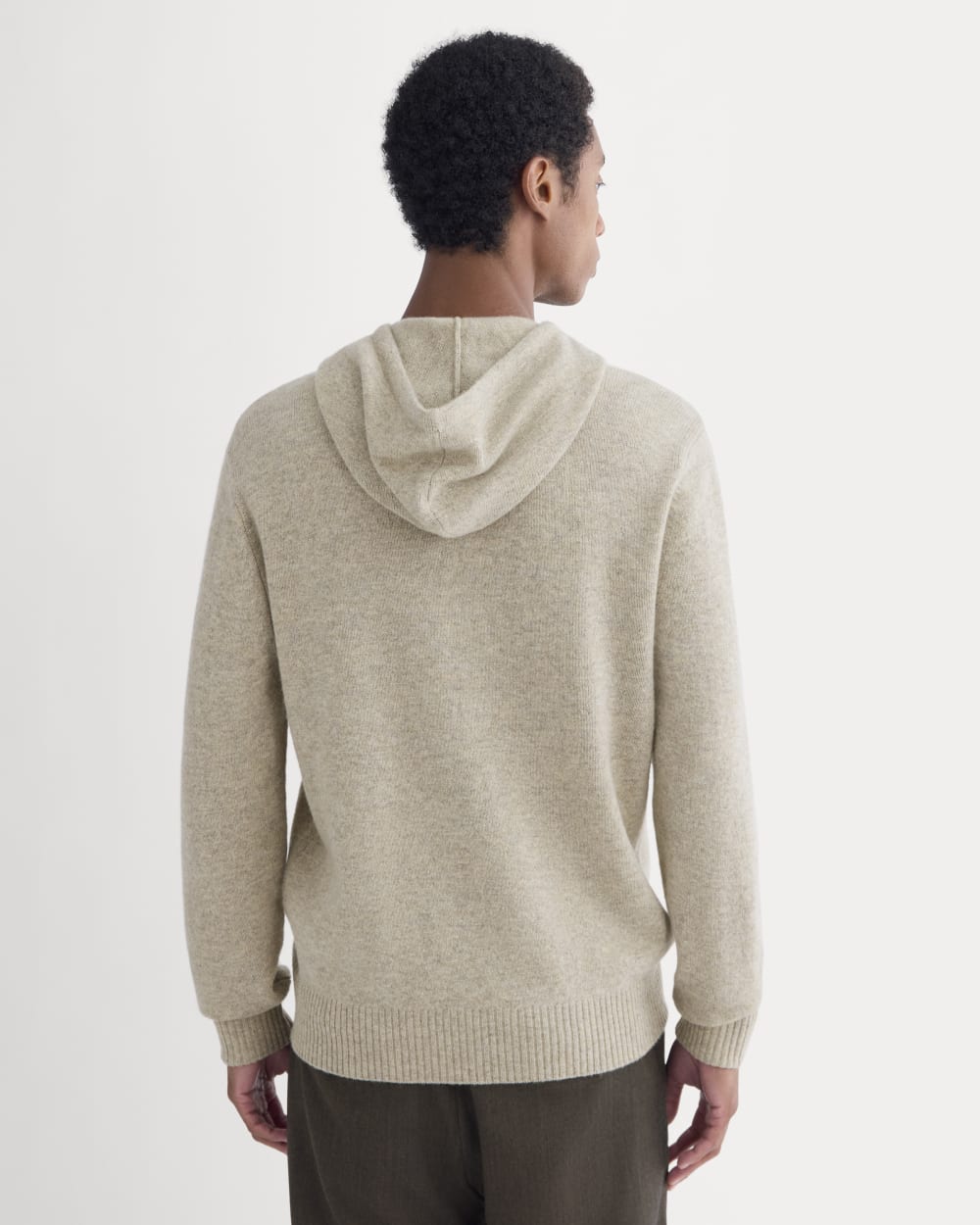 The Felted Merino Hoodie | Heather Gravel