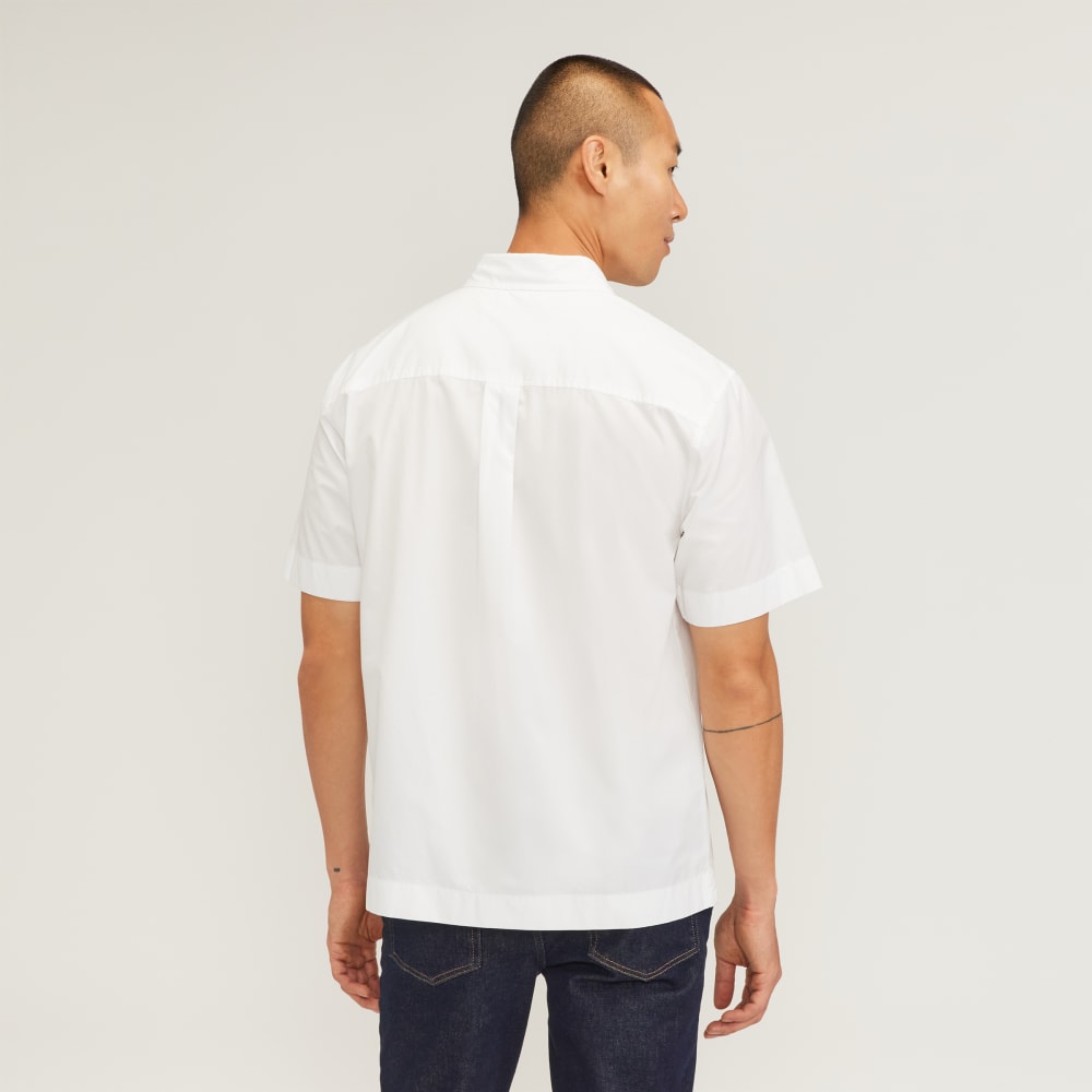 The Poplin Short-Sleeve Shirt | White