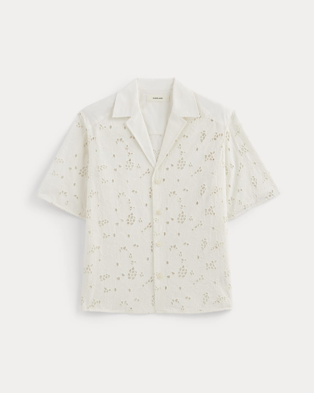 The Eyelet Camp Shirt | Bone