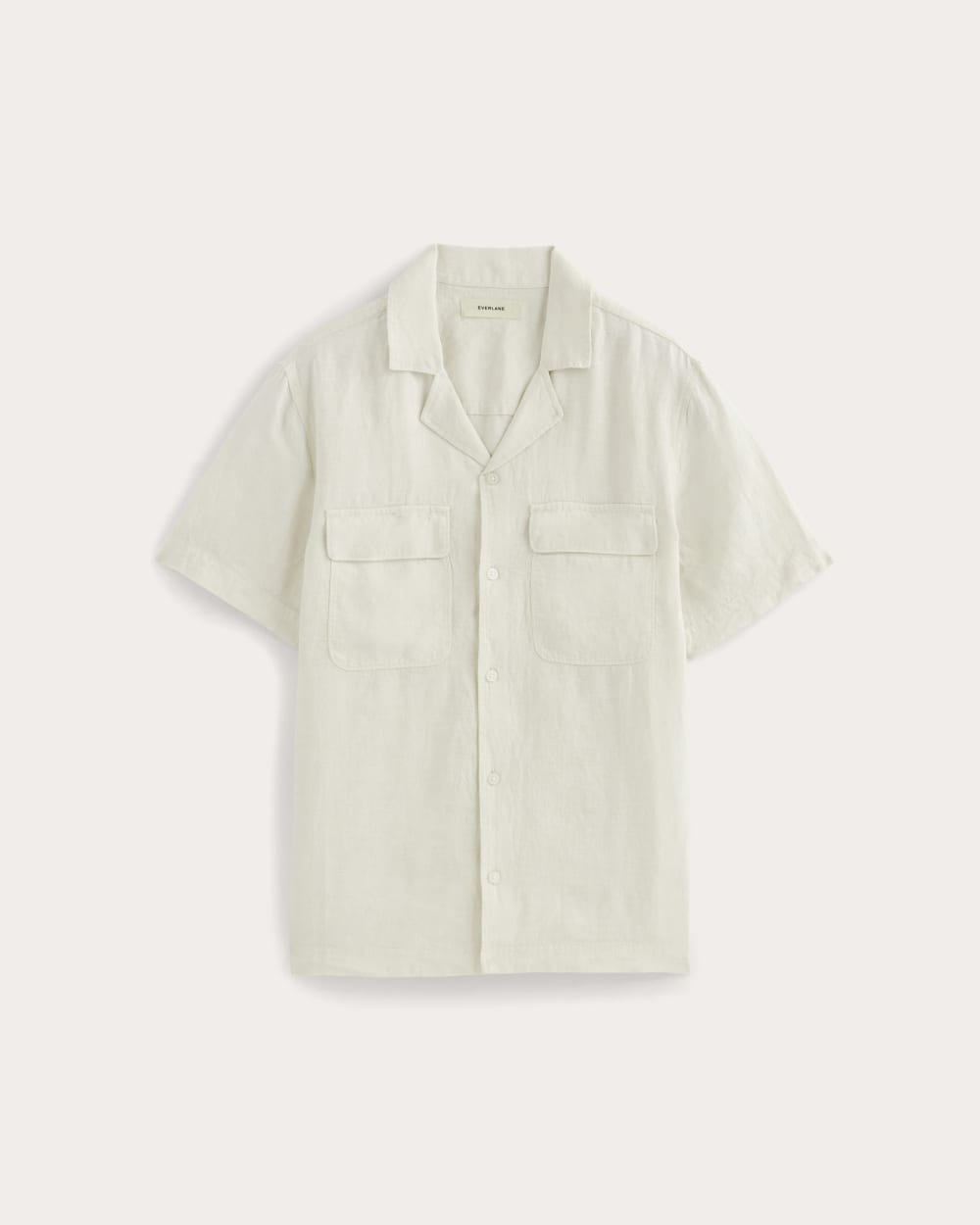 The Resort Shirt in Linen | Natural Chambray