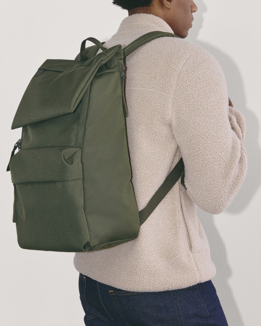 The ReNew Transit Backpack | Dark Forest