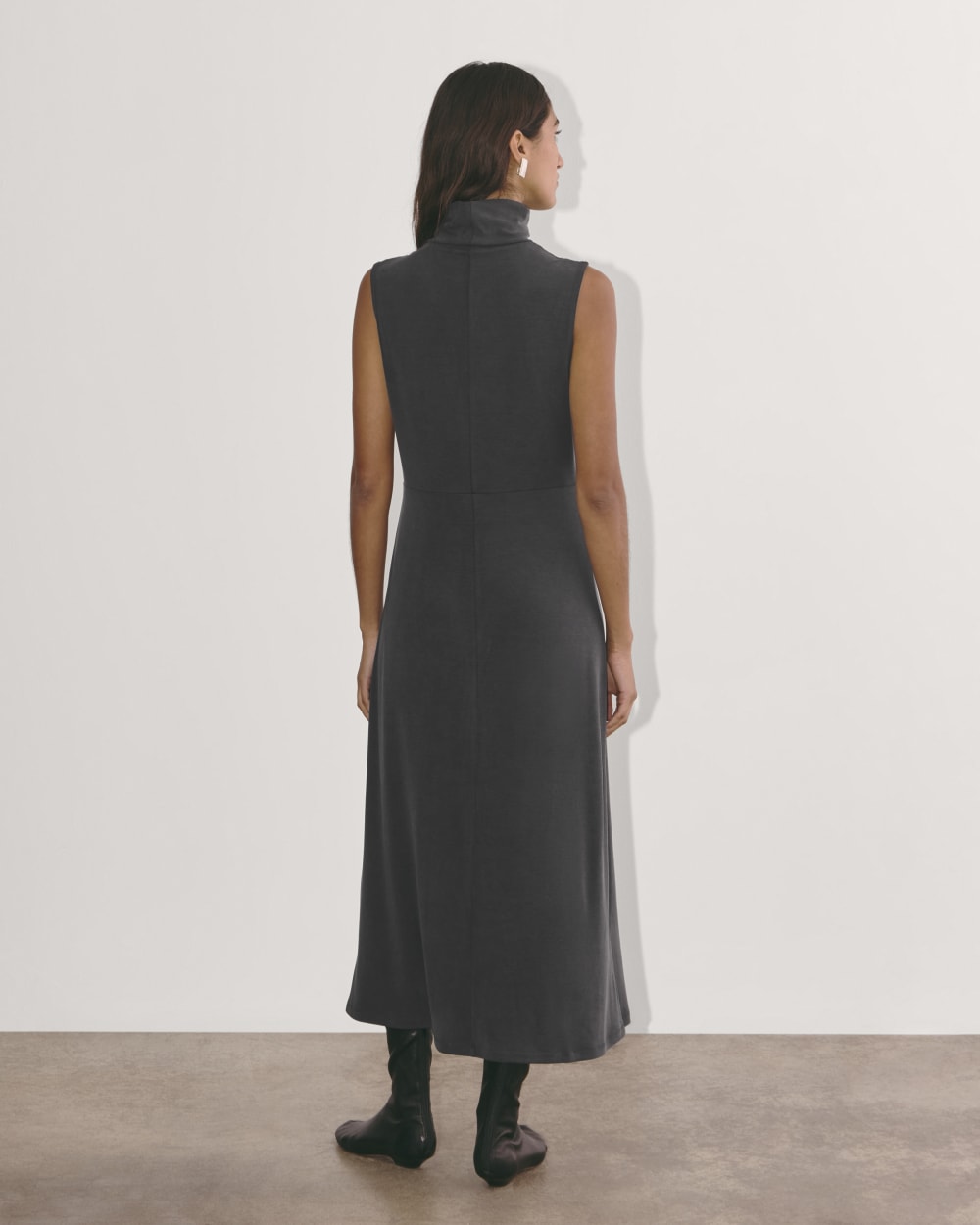 The Madison Dress in Butterknit | Black