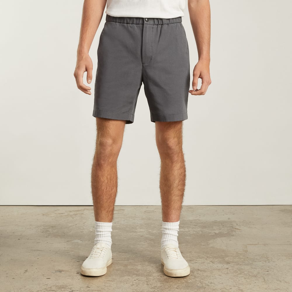 The Pull-On Performance Chino Short | Slate