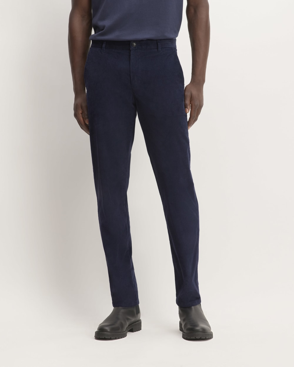 The Straight Fit Corduroy Pant | Navy