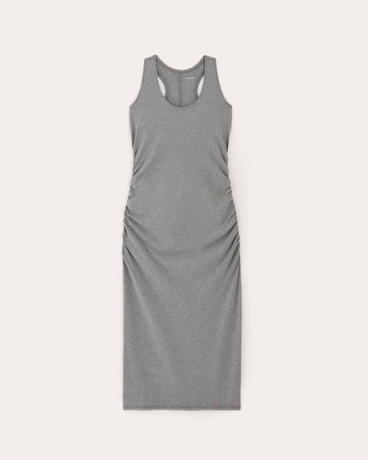 The Form Racerback Dress | Mid Heather Grey