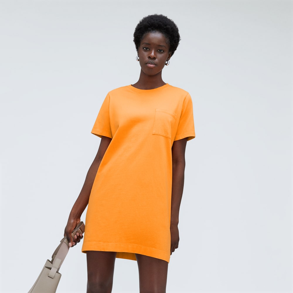 The Organic Cotton Weekend Tee Dress | Turmeric