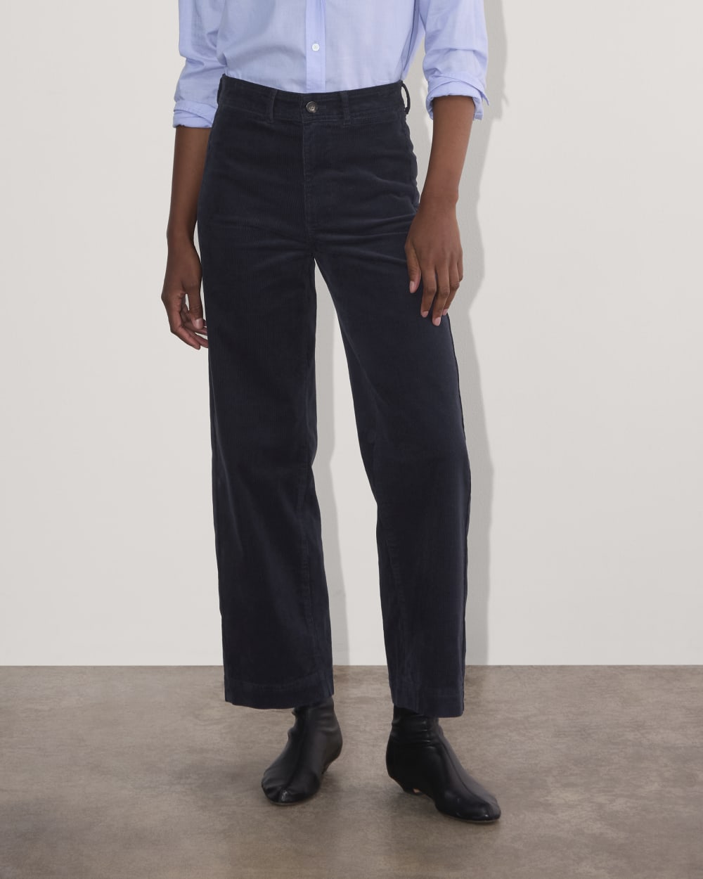 The Sailor Pant in Corduroy | Navy
