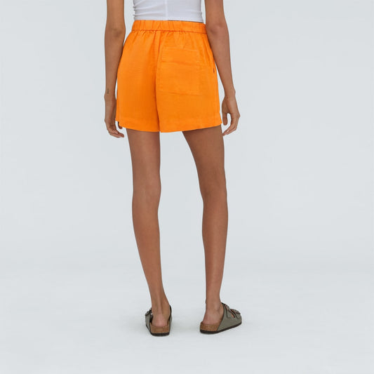 The Linen Boxer Short | Turmeric