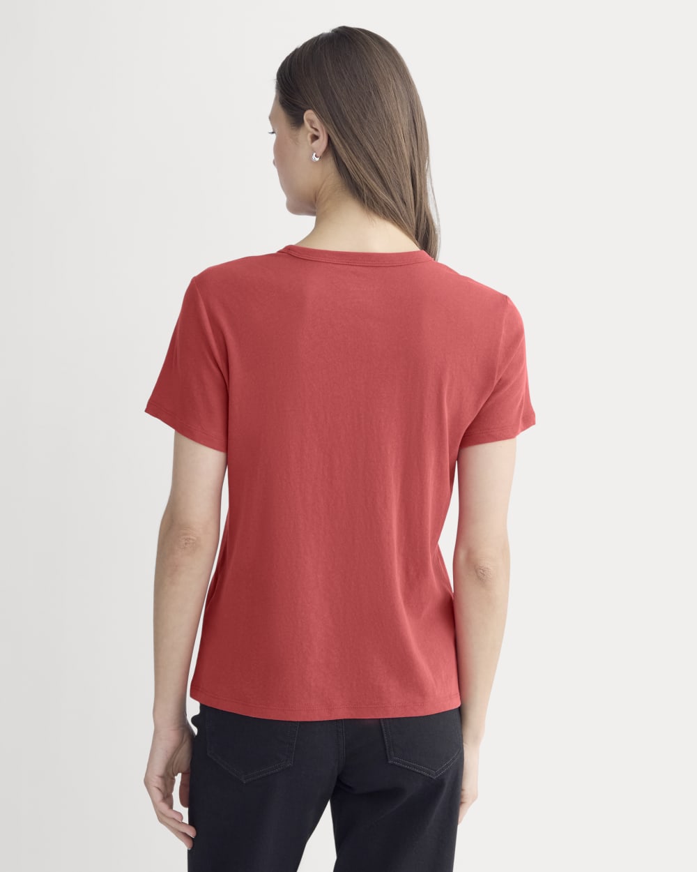 The Slim Air Tee | Vintage Red