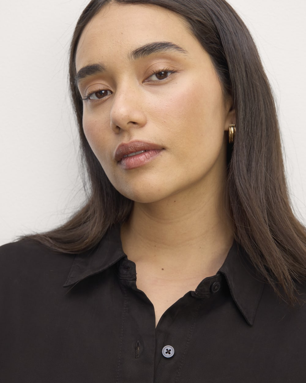 The Must-Have Shirtdress in Butterlite | Black