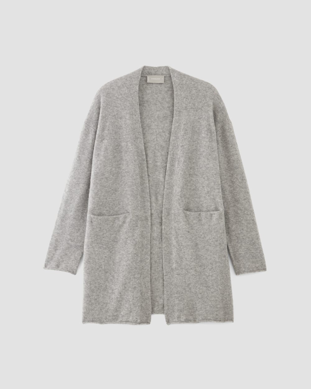 The Cozy-Stretch Long Cardigan | Heathered Grey