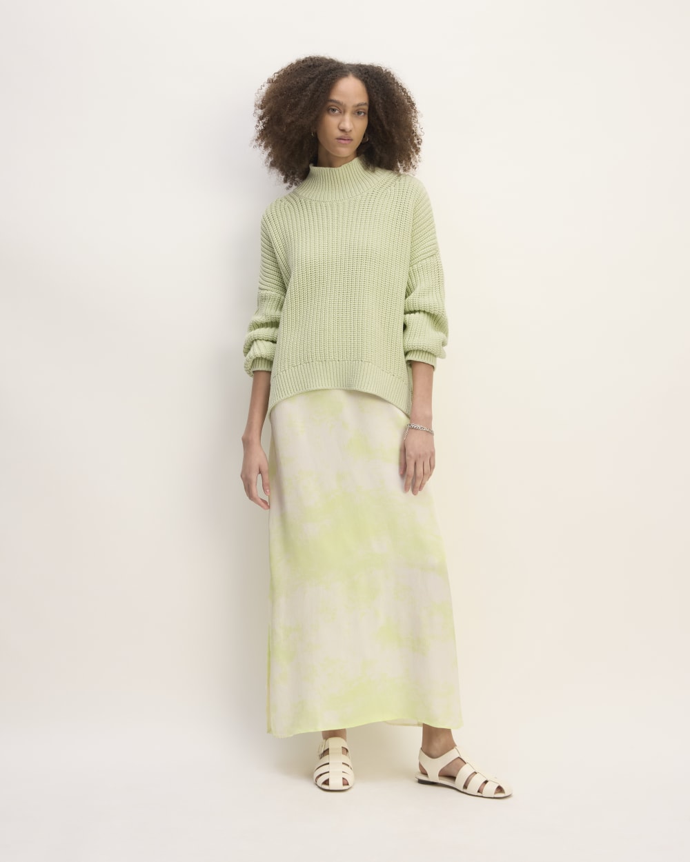 The Everlane x Marques' Almeida Turtleneck | Seafoam Green