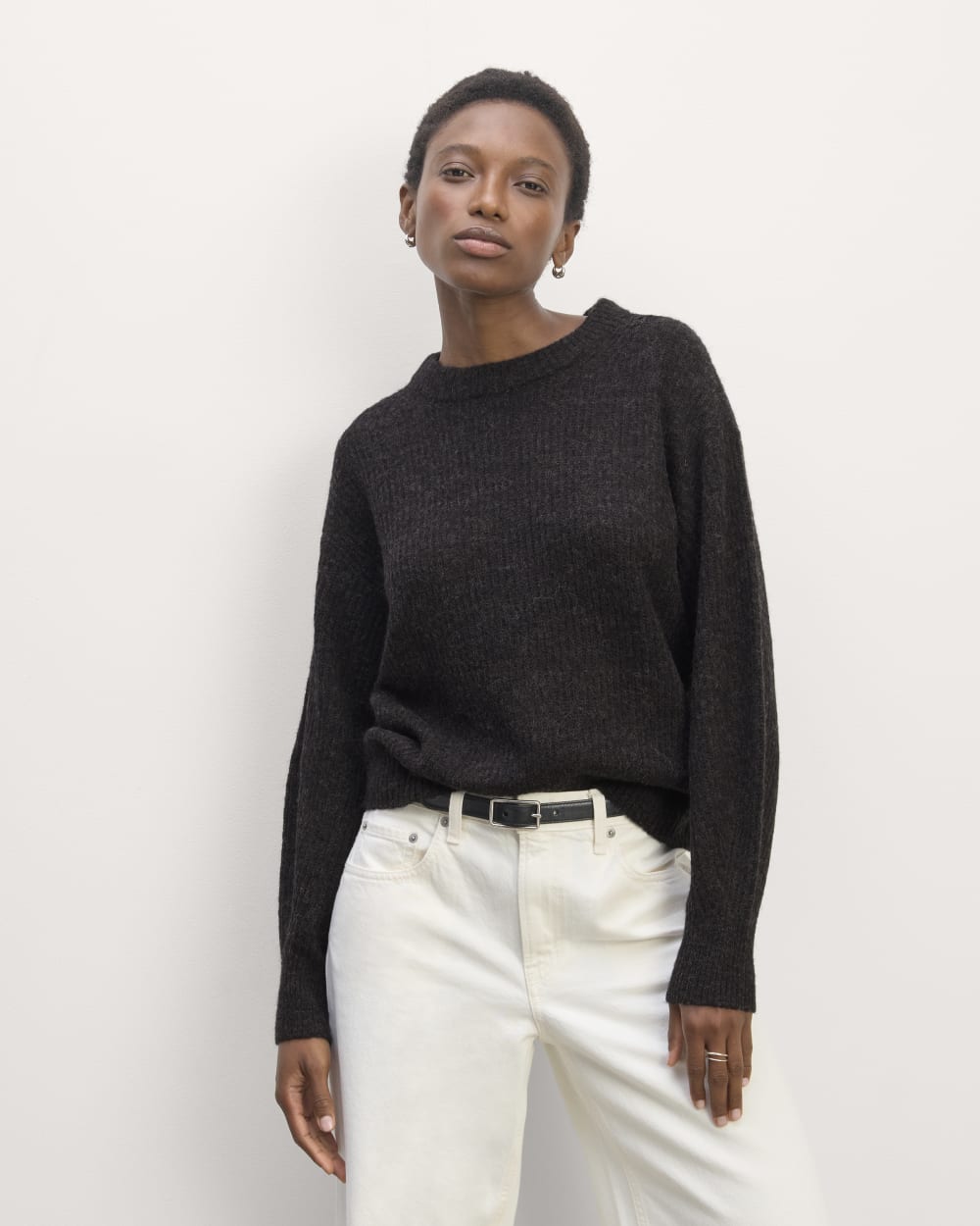 The Cocoon Crew in Alpaca | Heathered Black