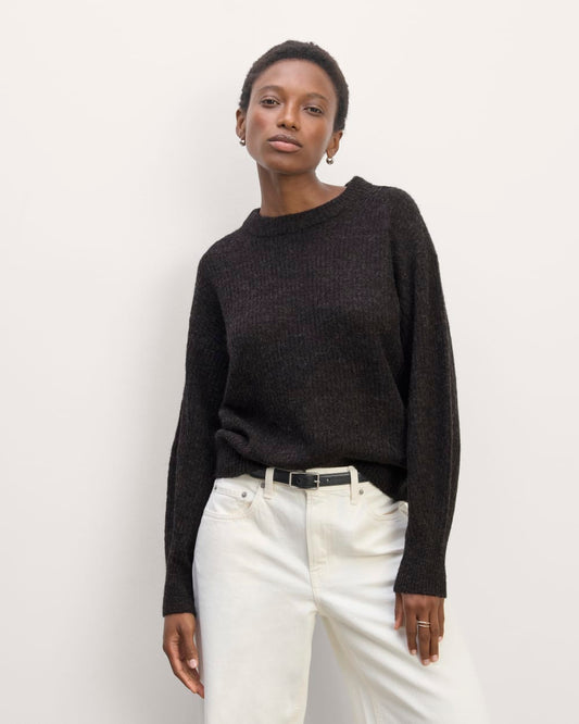 The Cocoon Crew in Alpaca | Heathered Black