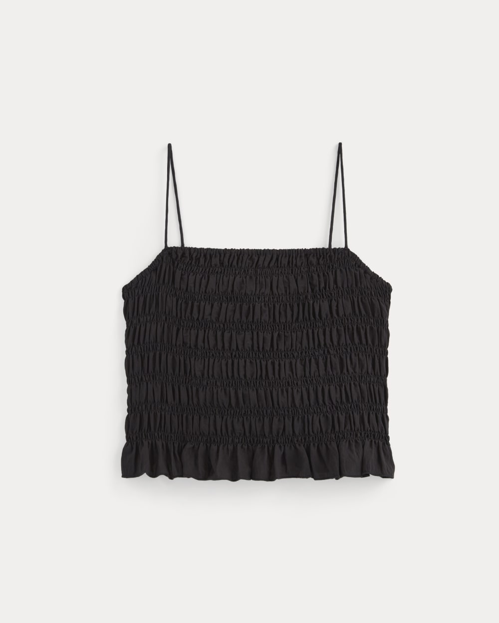 The Smocked Tank | Black