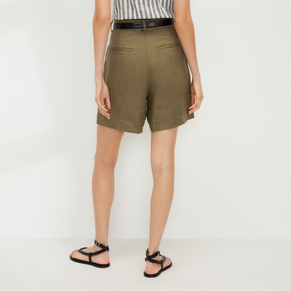 The Linen Way-High® Drape Short | Kalamata