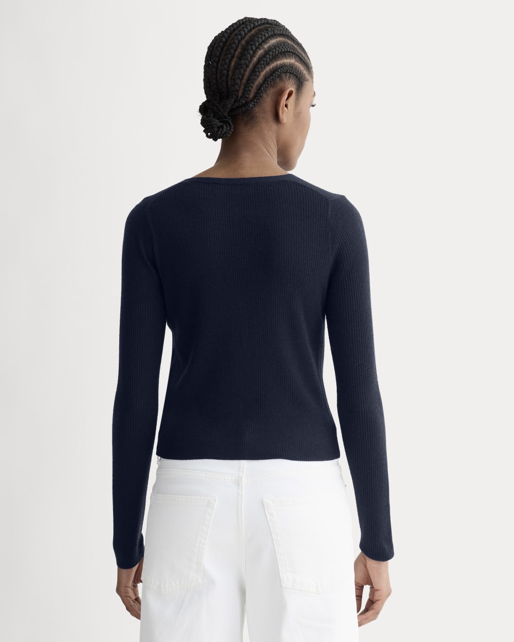 The Cardigan in Ultrasoft Merino | Navy