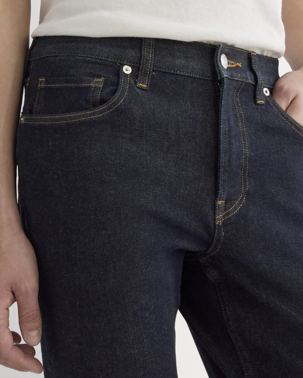 The Slim 4-Way Stretch Organic Jean | Uniform  | Dark Indigo
