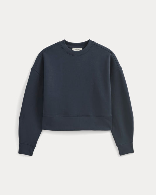 Luxe Fleece Sweatshirt | Navy