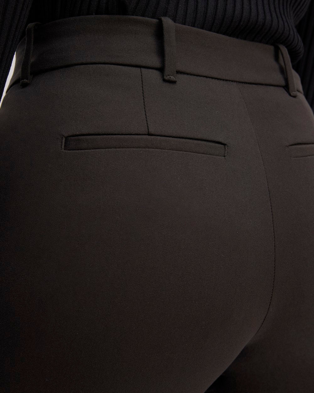 The Bi-Stretch Flare Pant | Black