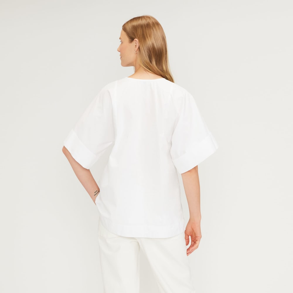 The Poplin Tunic | White