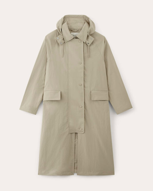 The Oversized Anorak | Trench Coat Khaki