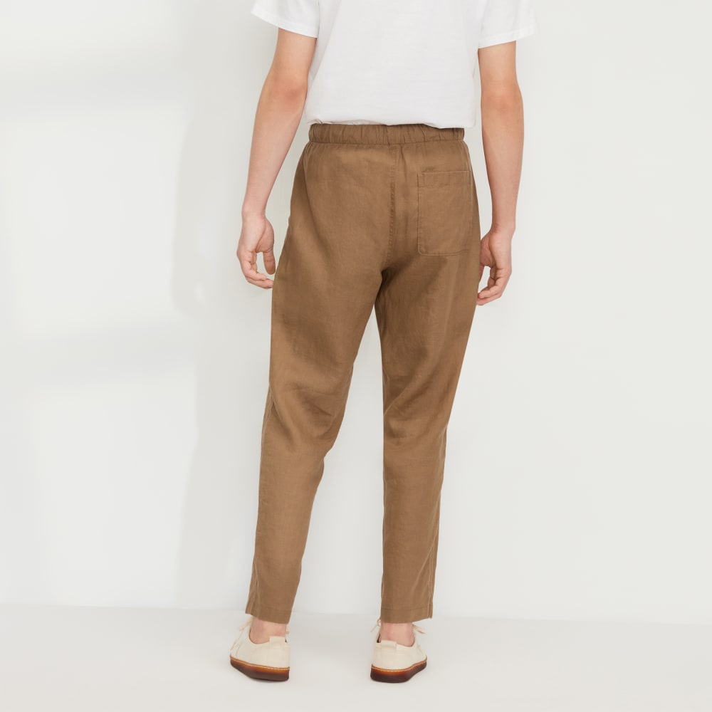 The Linen Easy Pant | Toasted Coconut