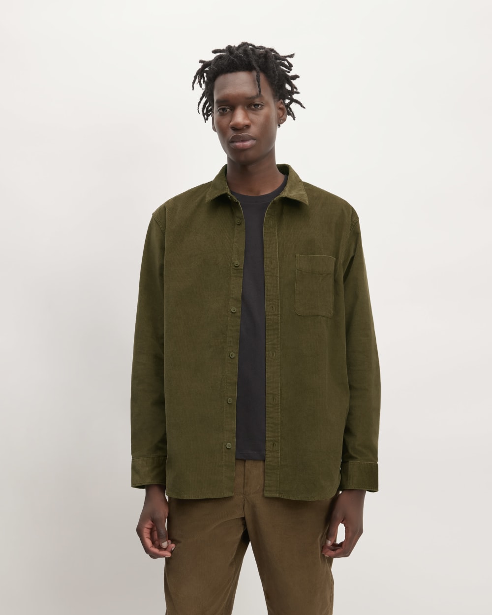 The Relaxed Corduroy Shirt  | Beech