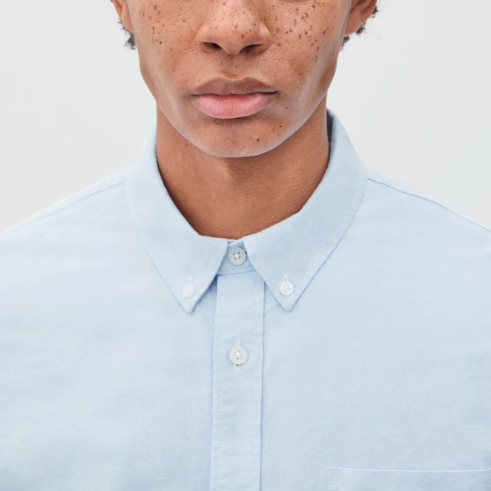 The Standard Fit Japanese Oxford Shirt | Uniform | Light Blue | Standard