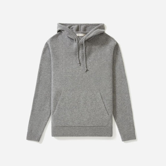The Felted Merino Hoodie | Grey