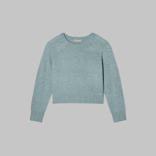 The Cashmere Boxy Crew | Spring Lake Twist