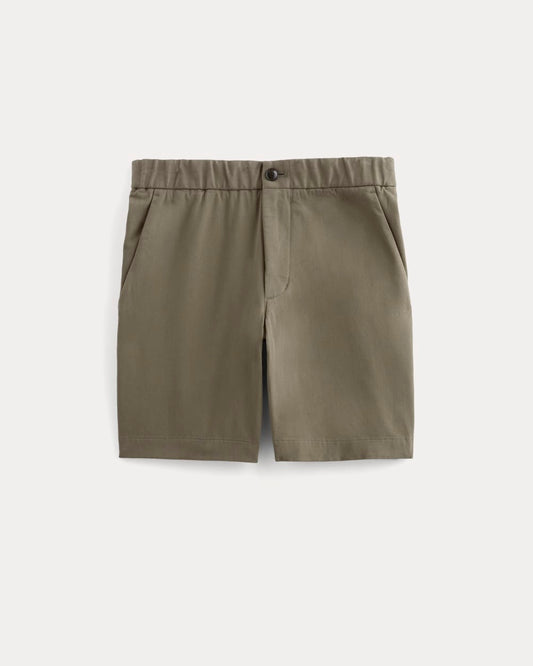The Pull-On Performance Chino Short | Abalone