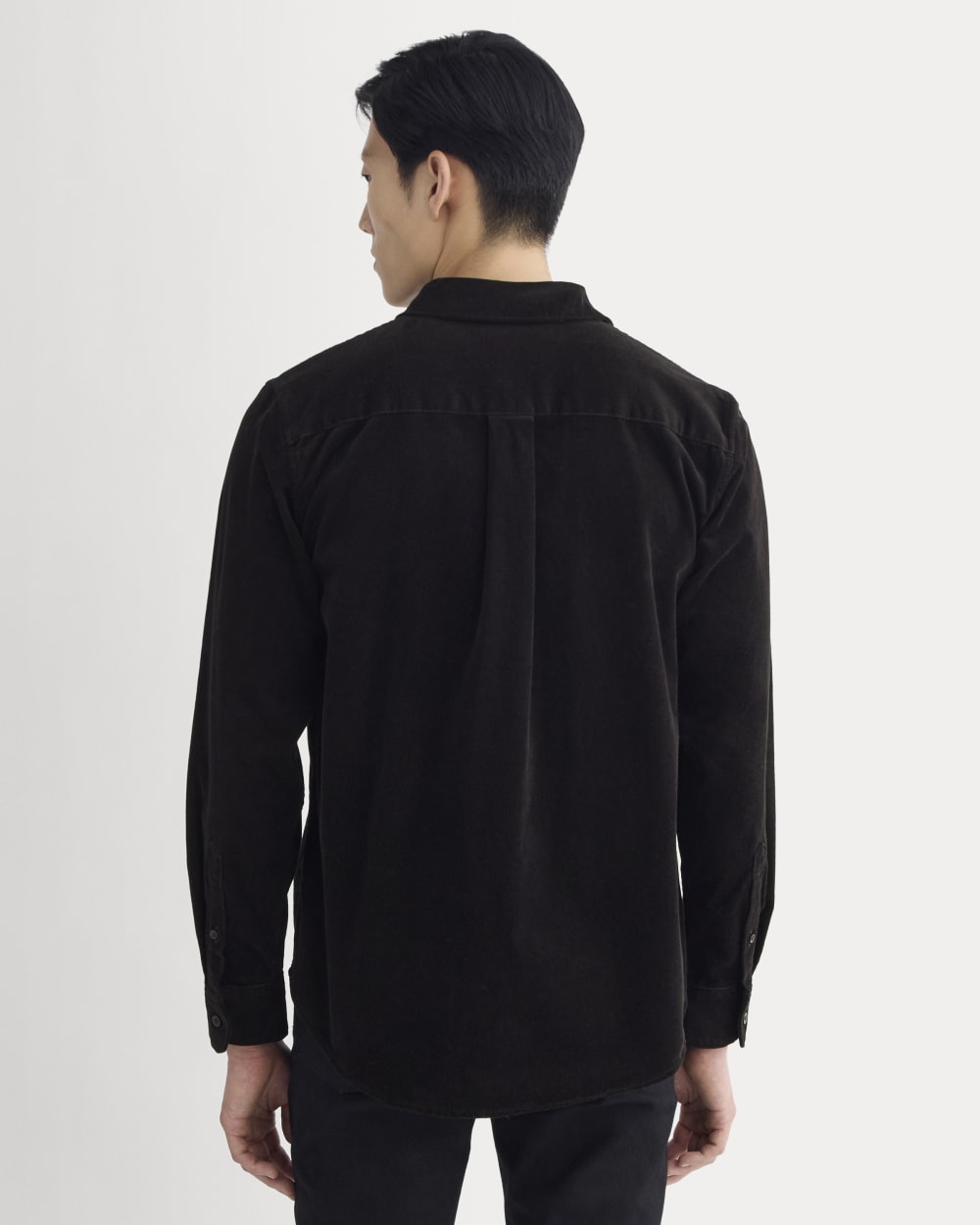 The Classic Shirt in Corduroy | Black