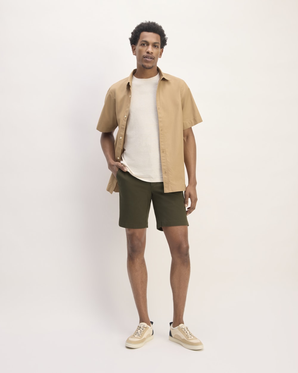 The 9 Slim-Fit Performance Chino Short | Carob