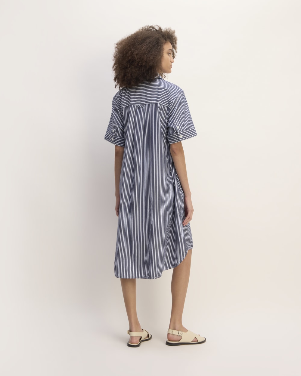 The Daytripper Dress | Dark Navy / White