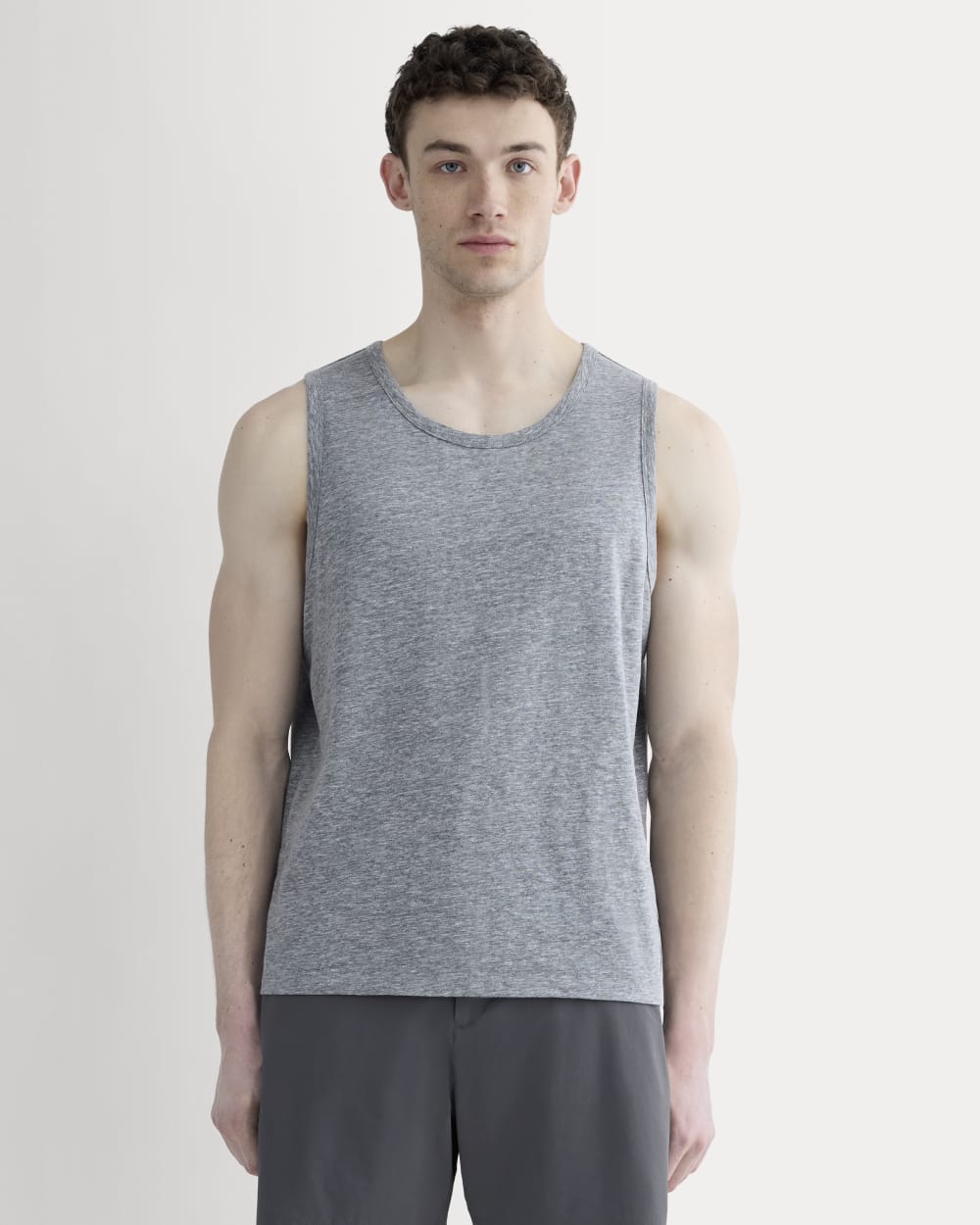 The Rec Performance Tank |  Heathered Grey